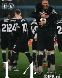 开云体育-维拉1-4切尔西全场数据：控球率43%-57%，射门9-15，射正4-8