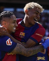 kaiyun-世体：拉菲尼亚&amp;费兰是亚马尔的顶级搭档 三叉戟展现良好化学反应